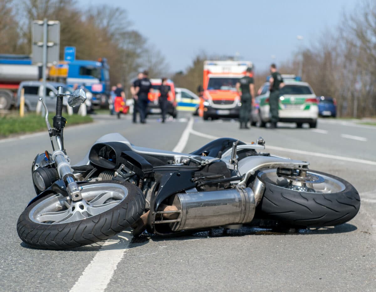 Motorcycle accident intro